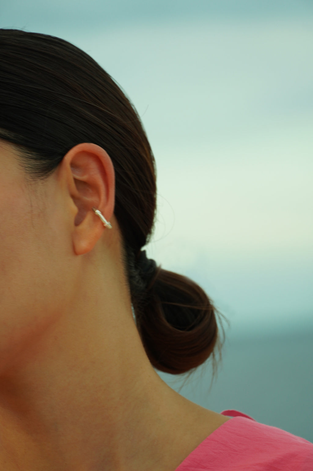 Lily ear cuff