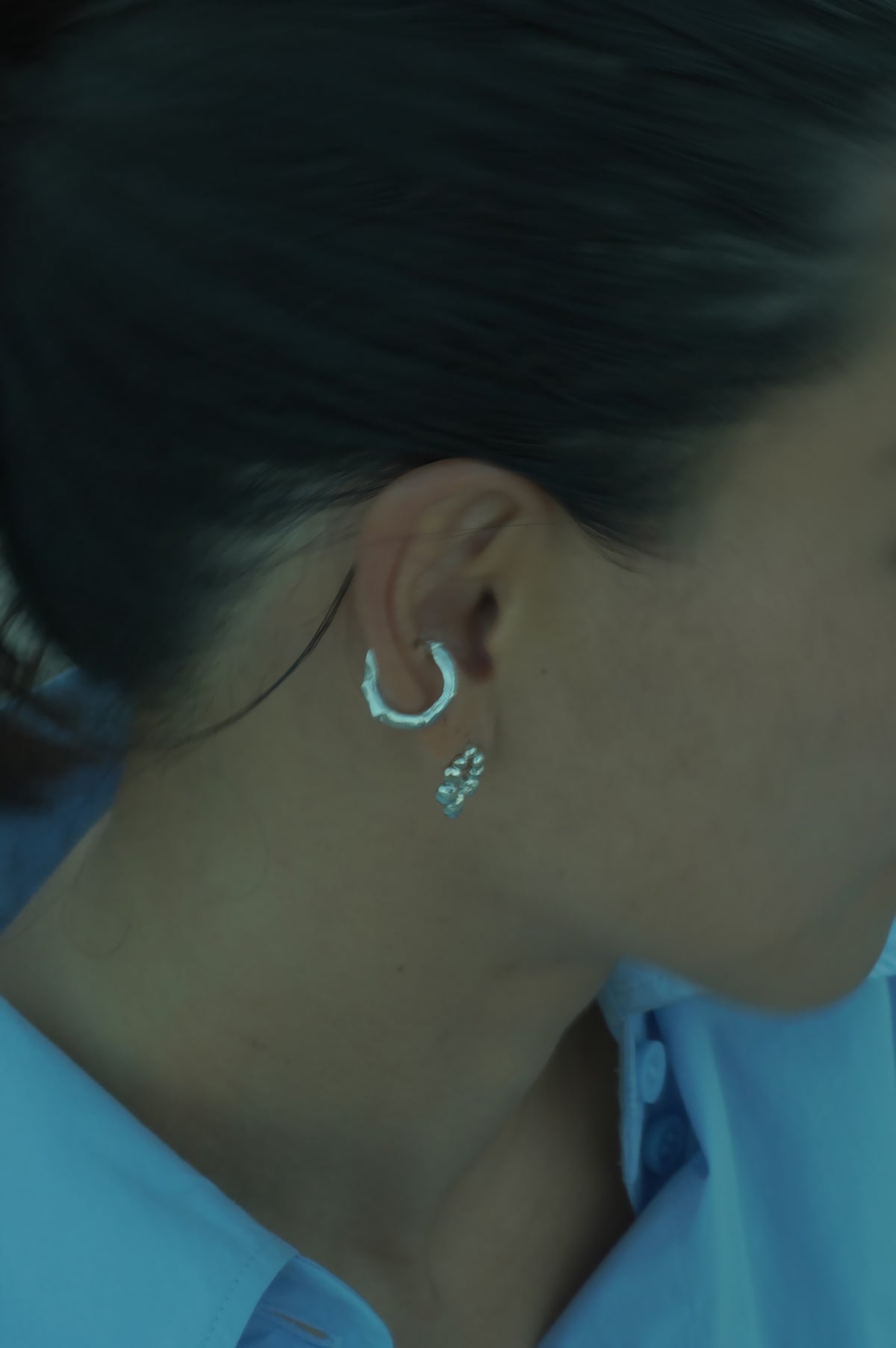 Lily ear cuff
